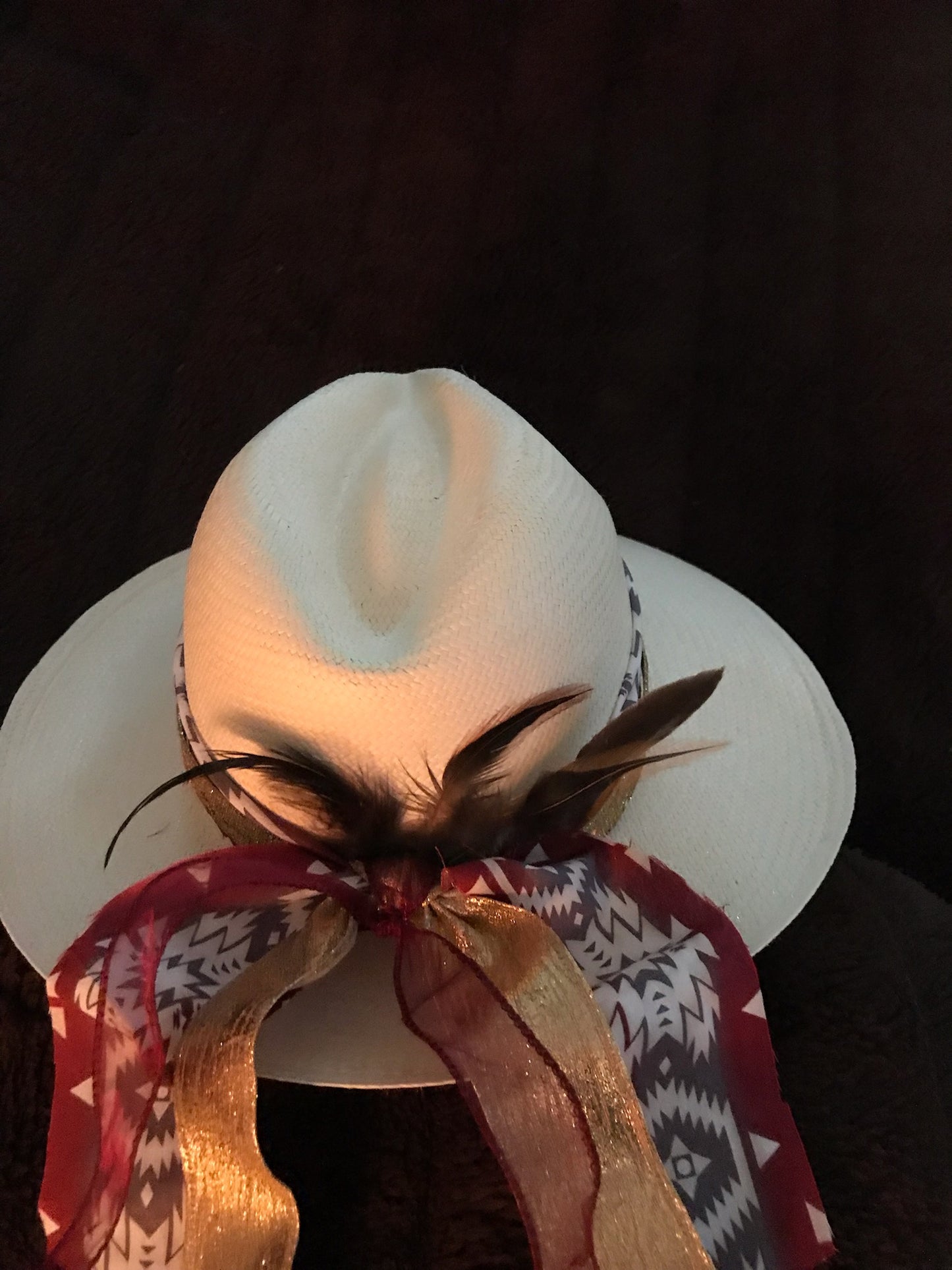 "Classy Southwestern Vibe" Fine Hat