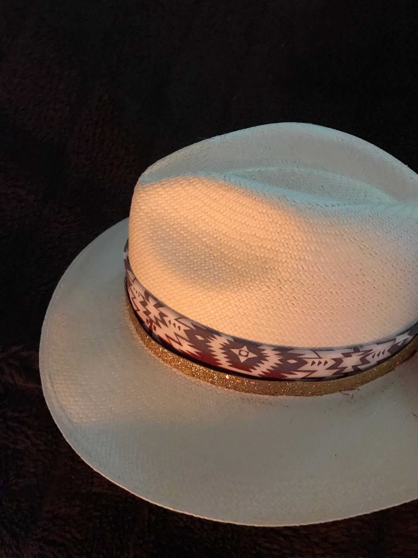 "Classy Southwestern Vibe" Fine Hat