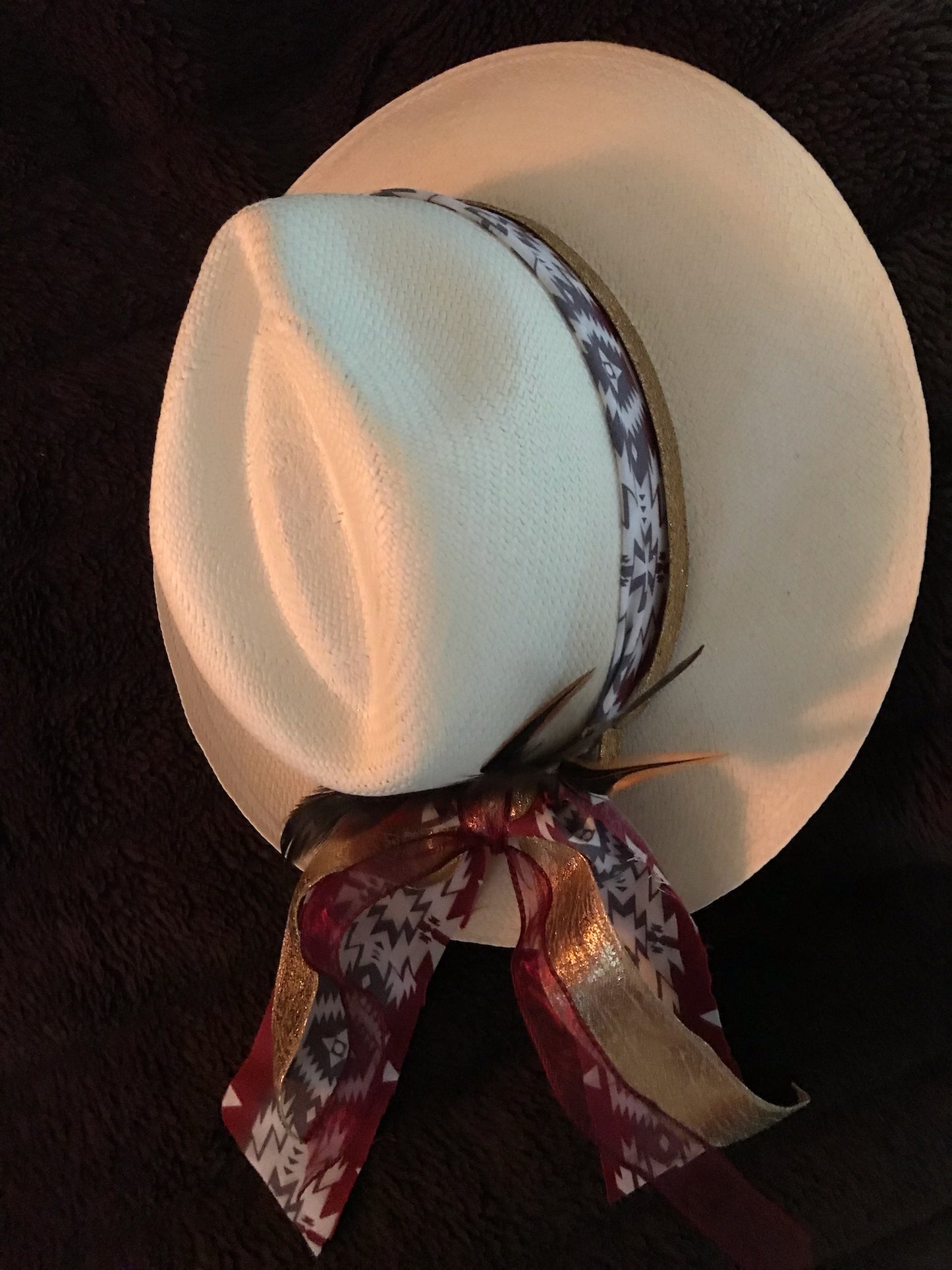 "Classy Southwestern Vibe" Fine Hat