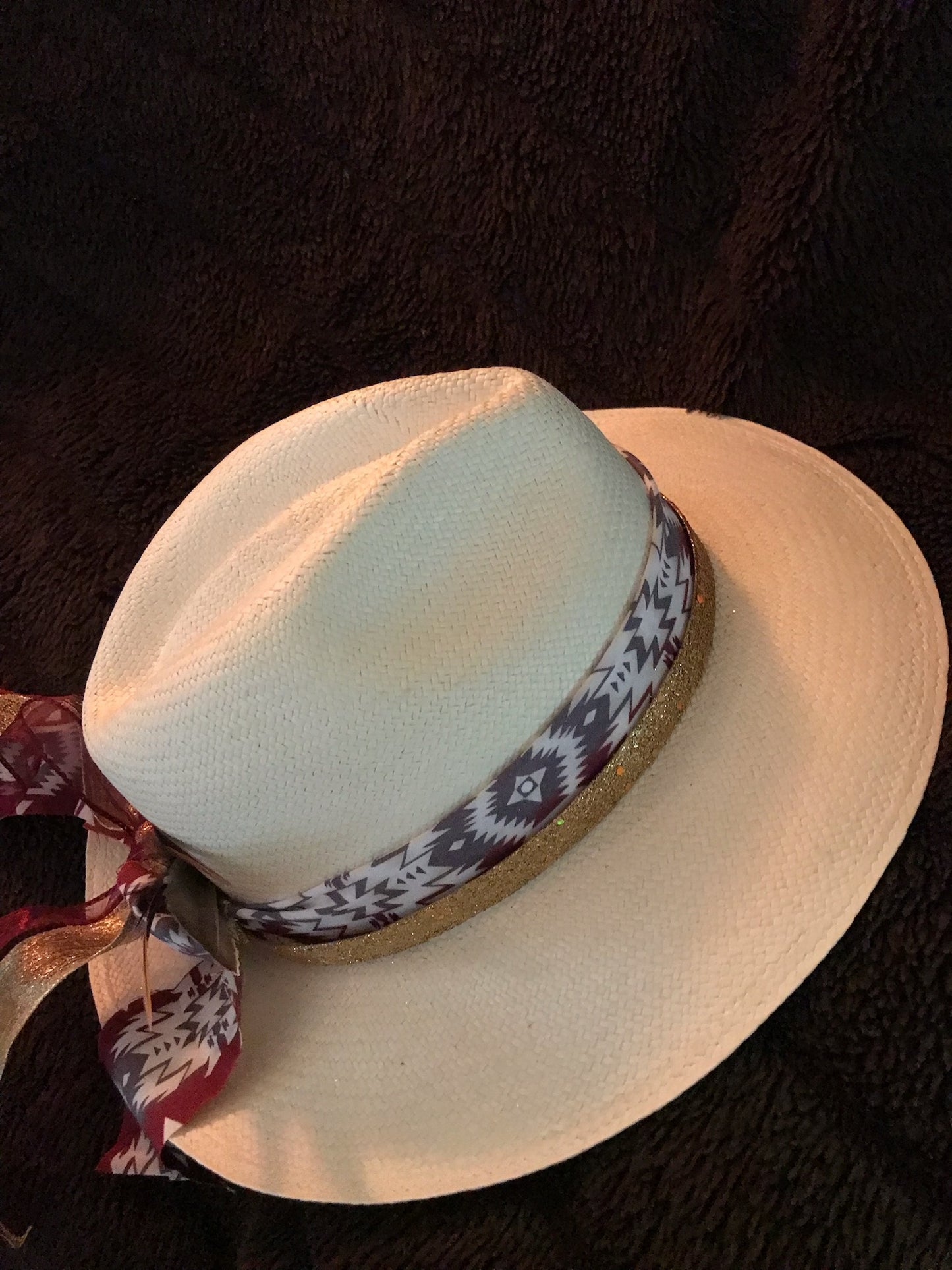 "Classy Southwestern Vibe" Fine Hat