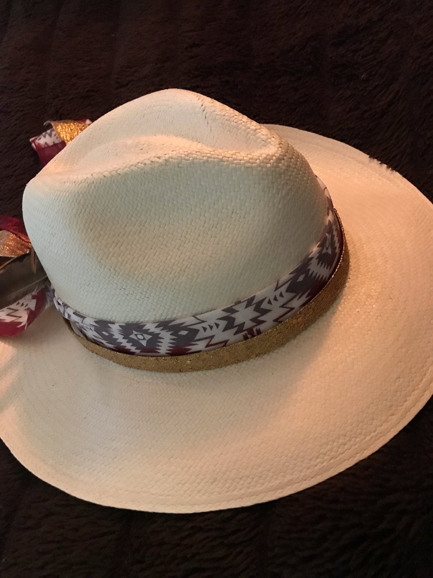 "Classy Southwestern Vibe" Fine Hat