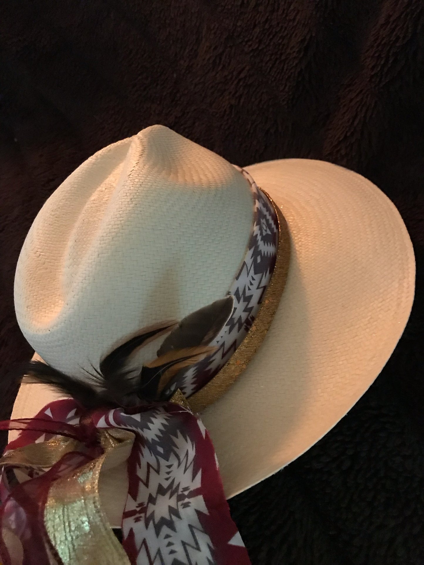 "Classy Southwestern Vibe" Fine Hat