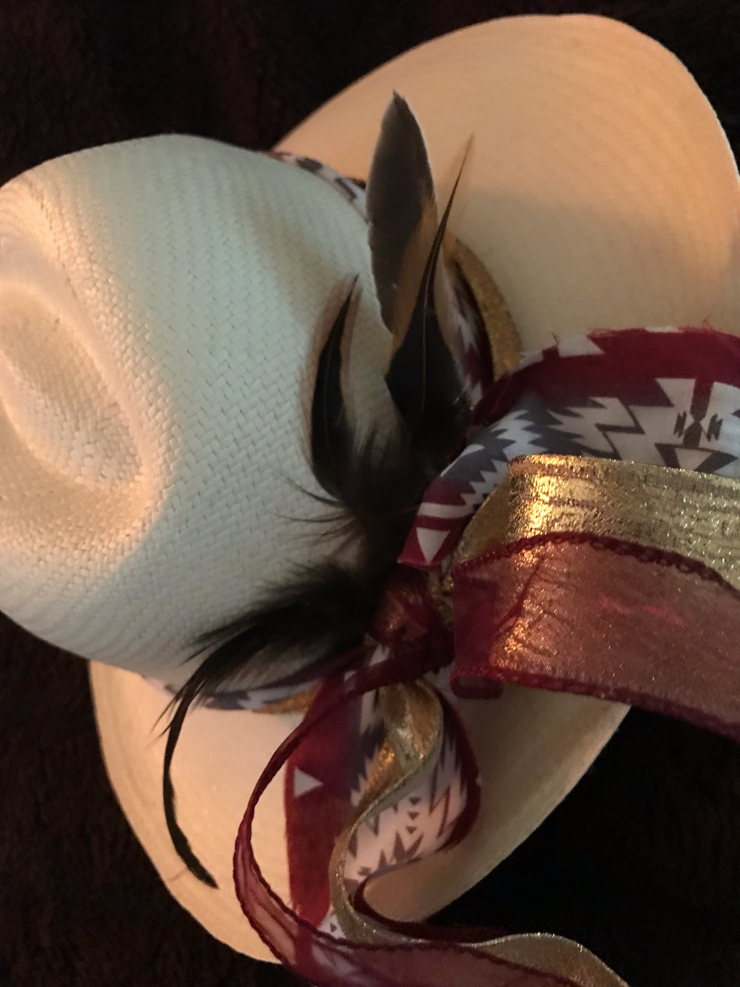 "Classy Southwestern Vibe" Fine Hat