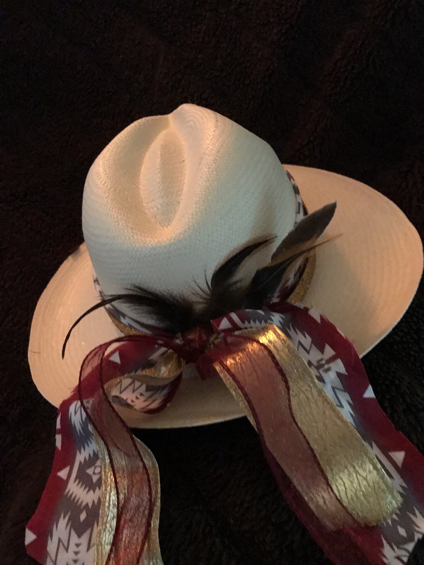 "Classy Southwestern Vibe" Fine Hat