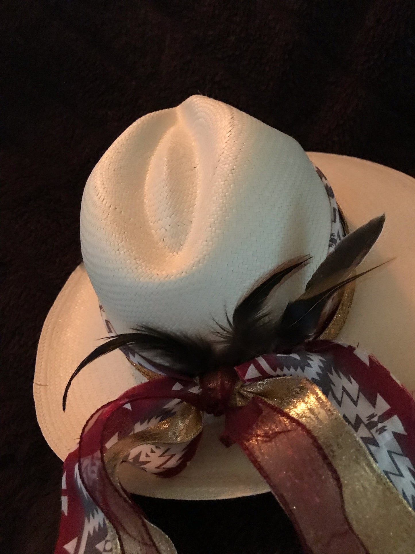 "Classy Southwestern Vibe" Fine Hat