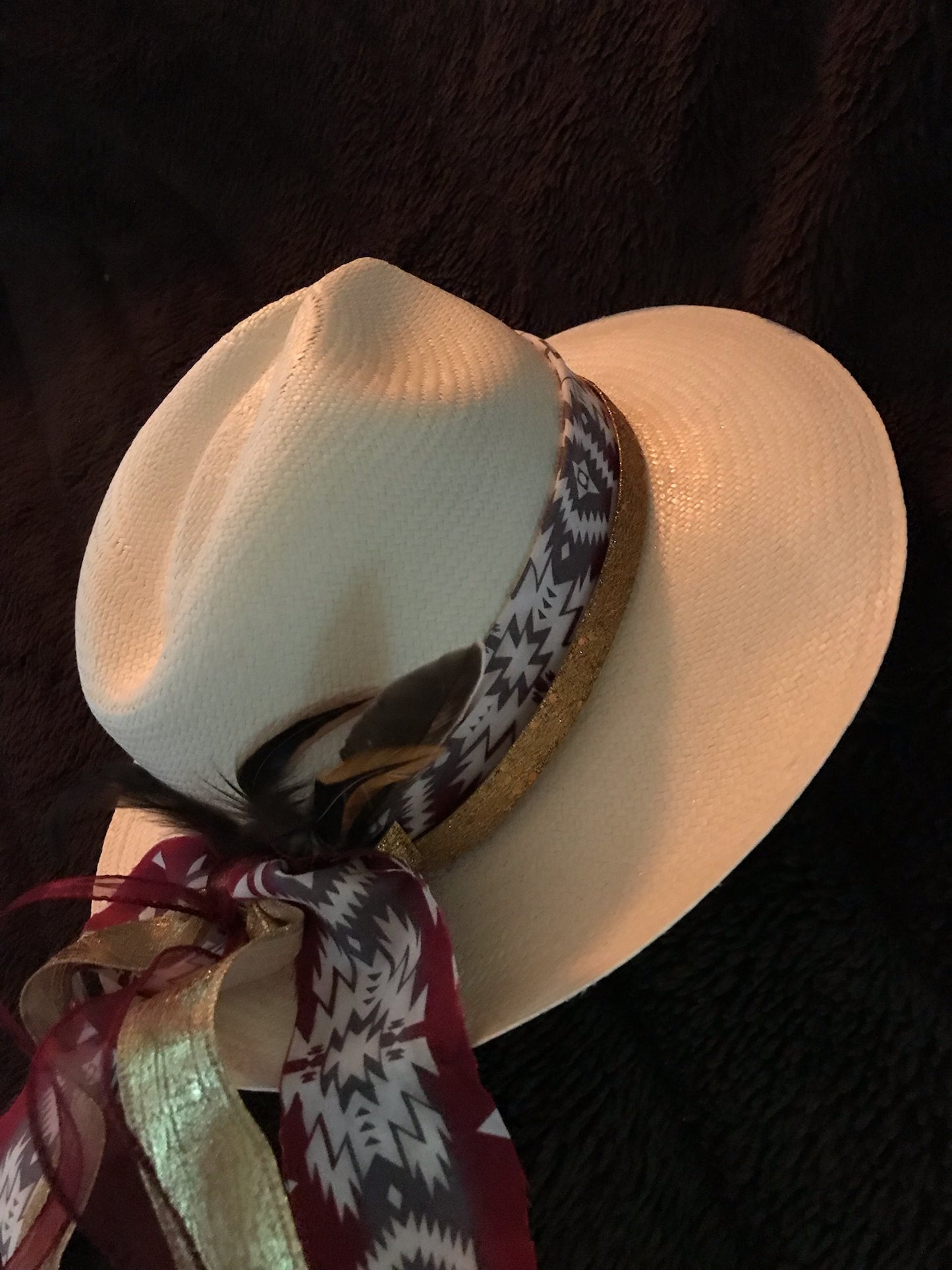 "Classy Southwestern Vibe" Fine Hat