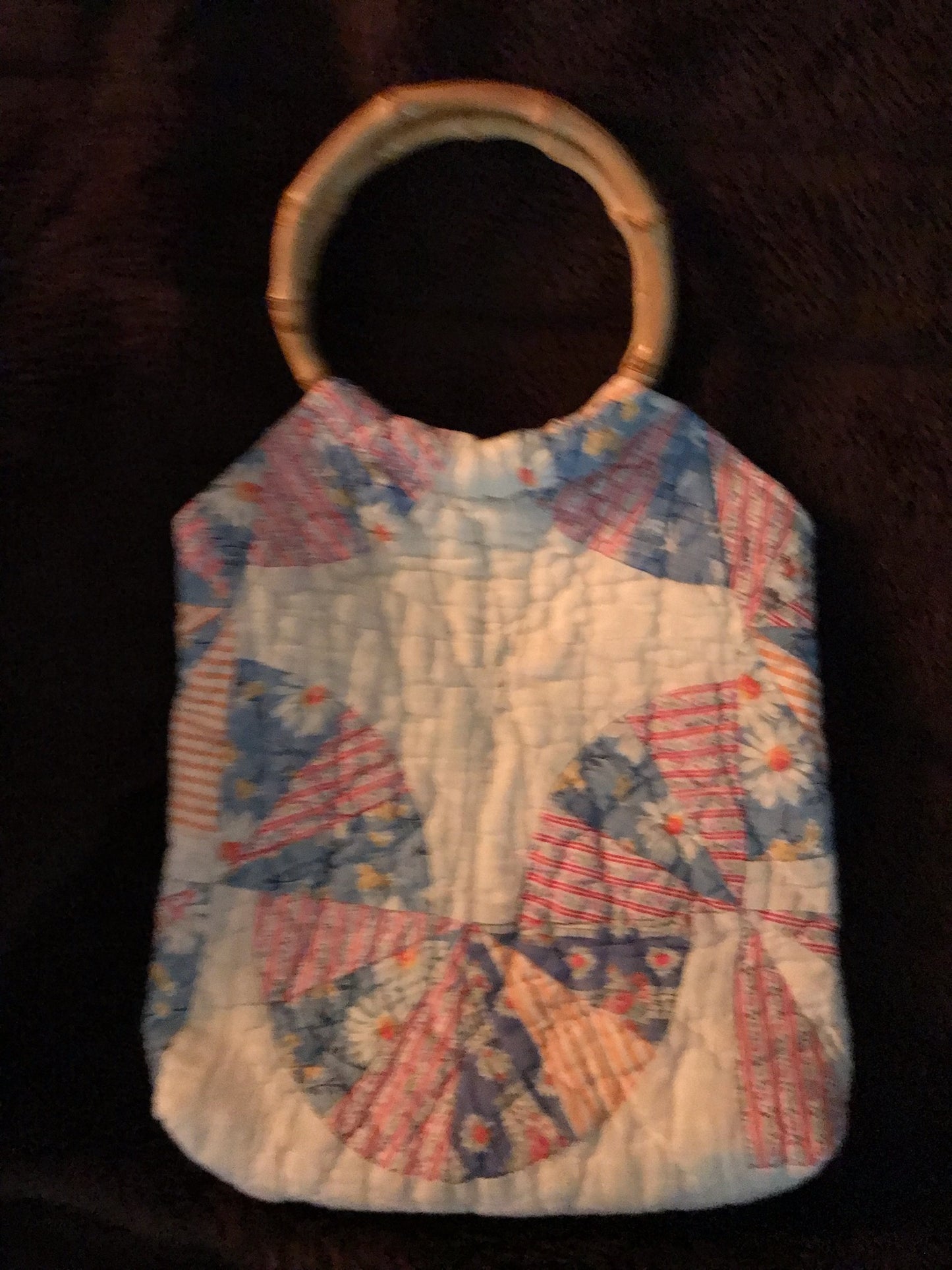 Hip Unique Quilt Purse From Vintage Quilt