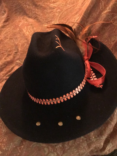 The Incredible "Bird of Flight" Urban Ranch Cowboy Hat