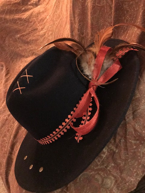 The Incredible "Bird of Flight" Urban Ranch Cowboy Hat