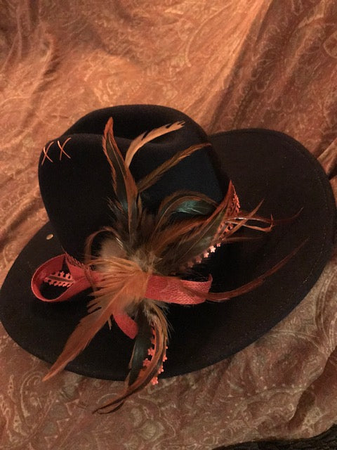 The Incredible "Bird of Flight" Urban Ranch Cowboy Hat