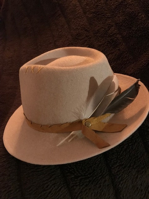 The Terrific "Thunderbird" Fine Felt Fedora Sunrise Dreamer Hat