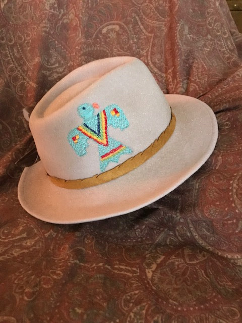 The Terrific "Thunderbird" Fine Felt Fedora Sunrise Dreamer Hat