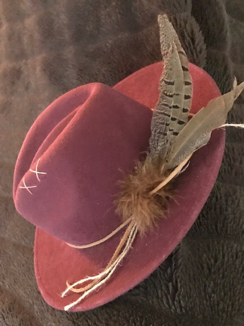 "Arrows" Cabernet Color Sunset Spirit Hat