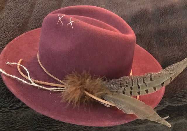 "Arrows" Cabernet Color Sunset Spirit Hat