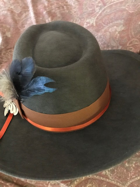 "The Butterfly Beauty" Fine Felt Hat