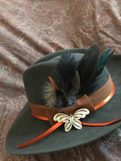 "The Butterfly Beauty" Fine Felt Hat