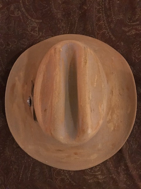 The Very Hip Distressed Fine Felt Cowboy Hat