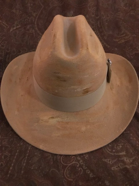 The Very Hip Distressed Fine Felt Cowboy Hat