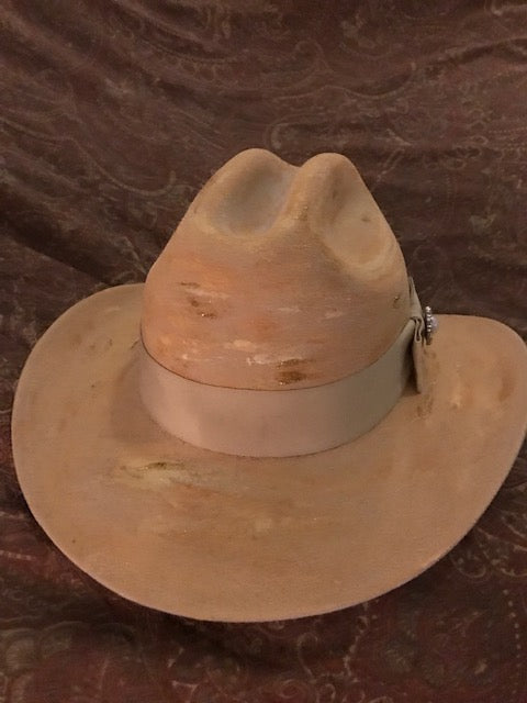 The Very Hip Distressed Fine Felt Cowboy Hat