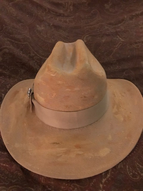 The Very Hip Distressed Fine Felt Cowboy Hat