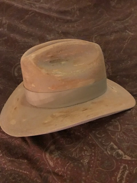 The Very Hip Distressed Fine Felt Cowboy Hat