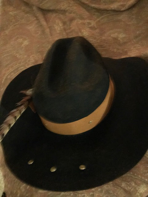 The Great Rustic Black Urban Ranch Cowboy Hat