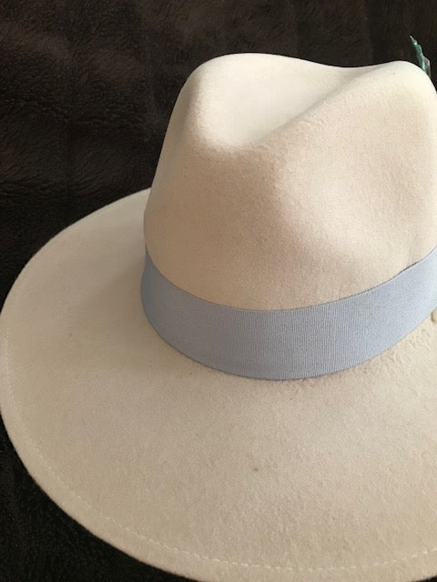 "The Hip Feathered One" Fine Felt Hat