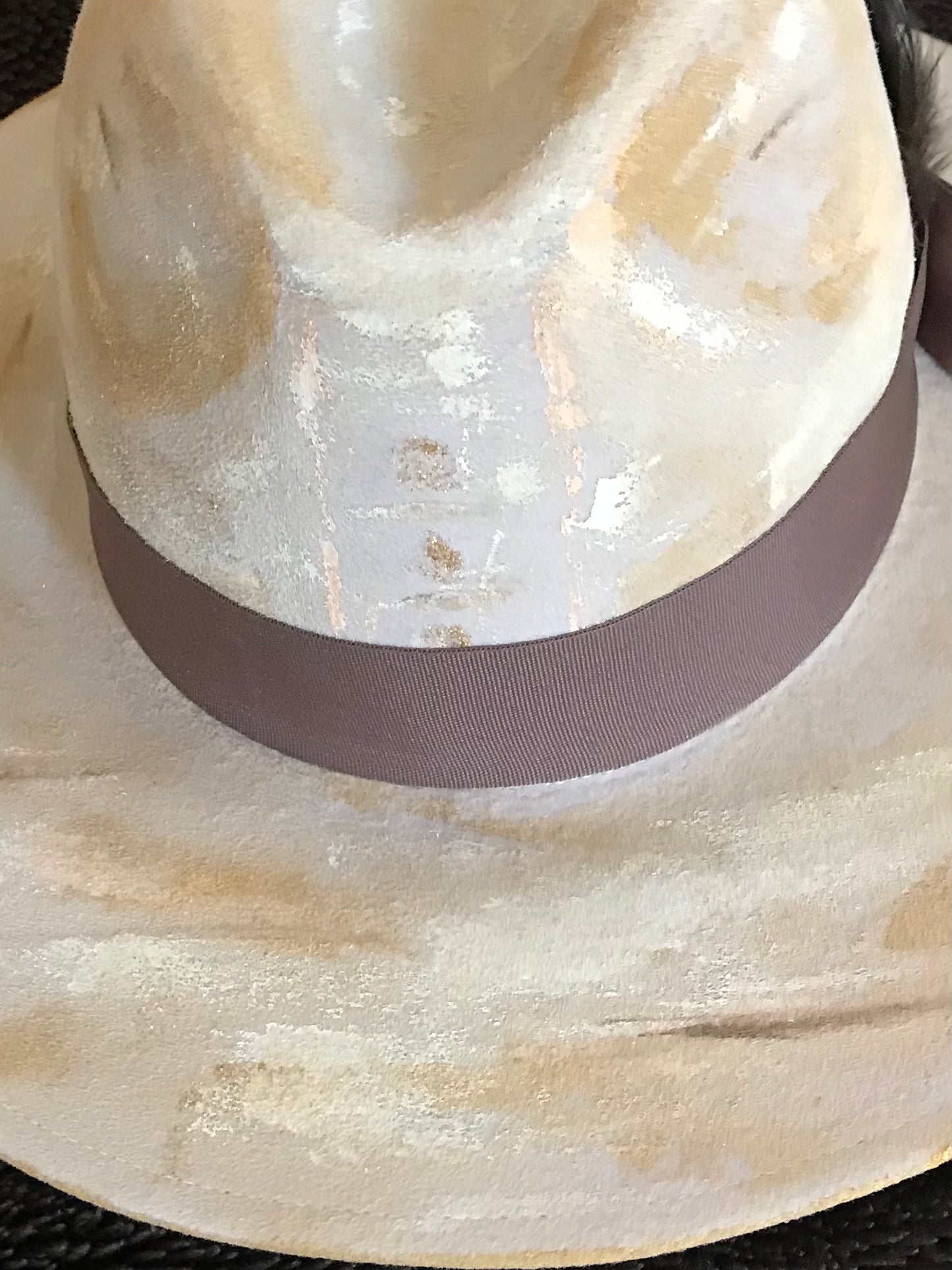 "Golden One" Distressed Hat