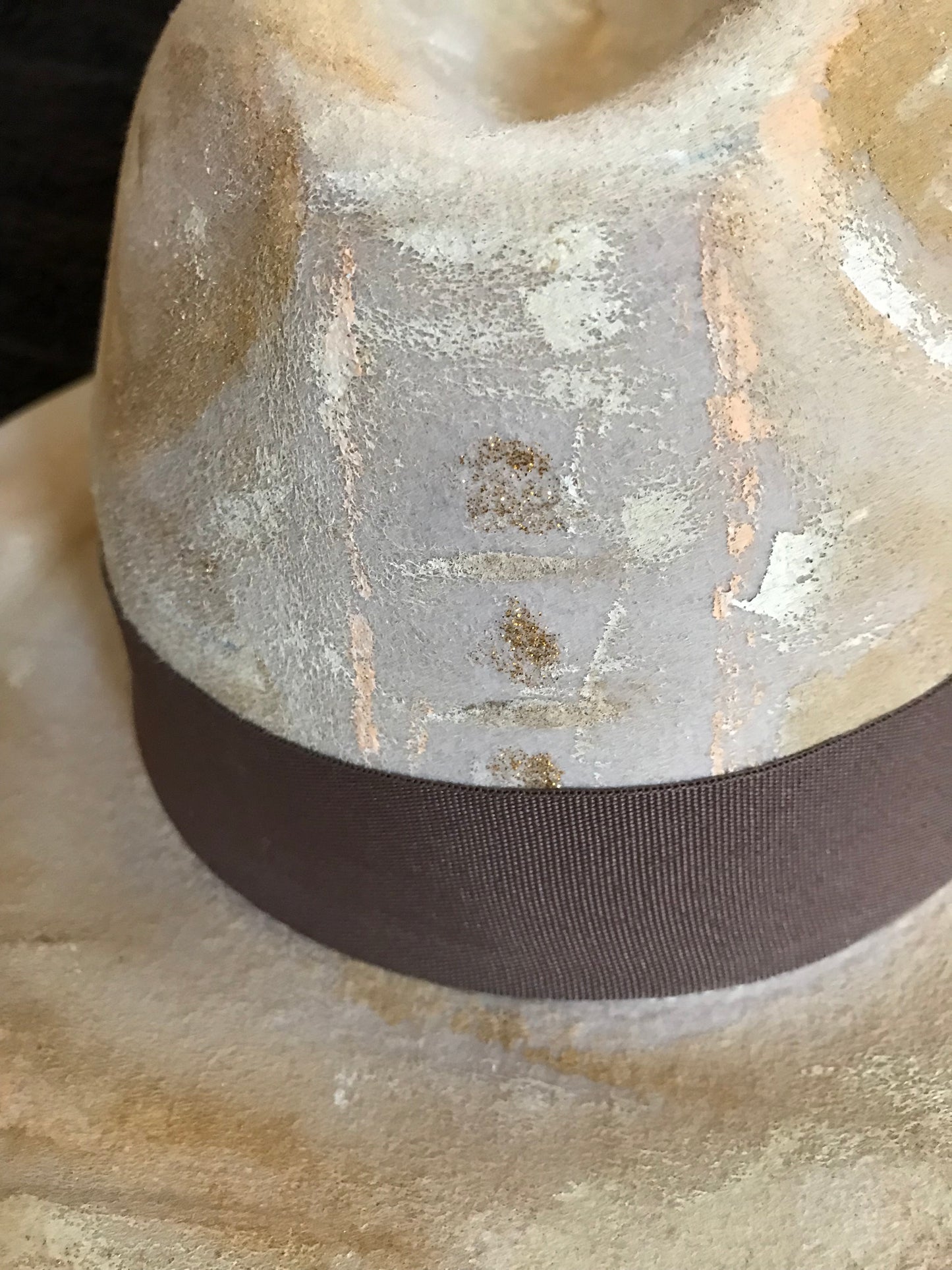 "Golden One" Distressed Hat