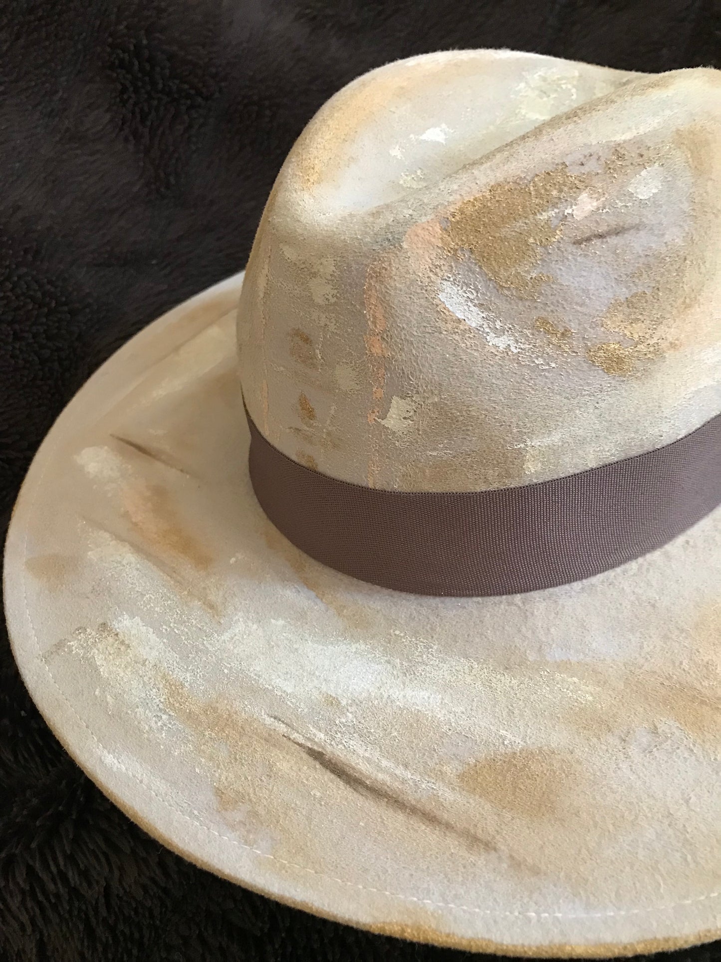 "Golden One" Distressed Hat