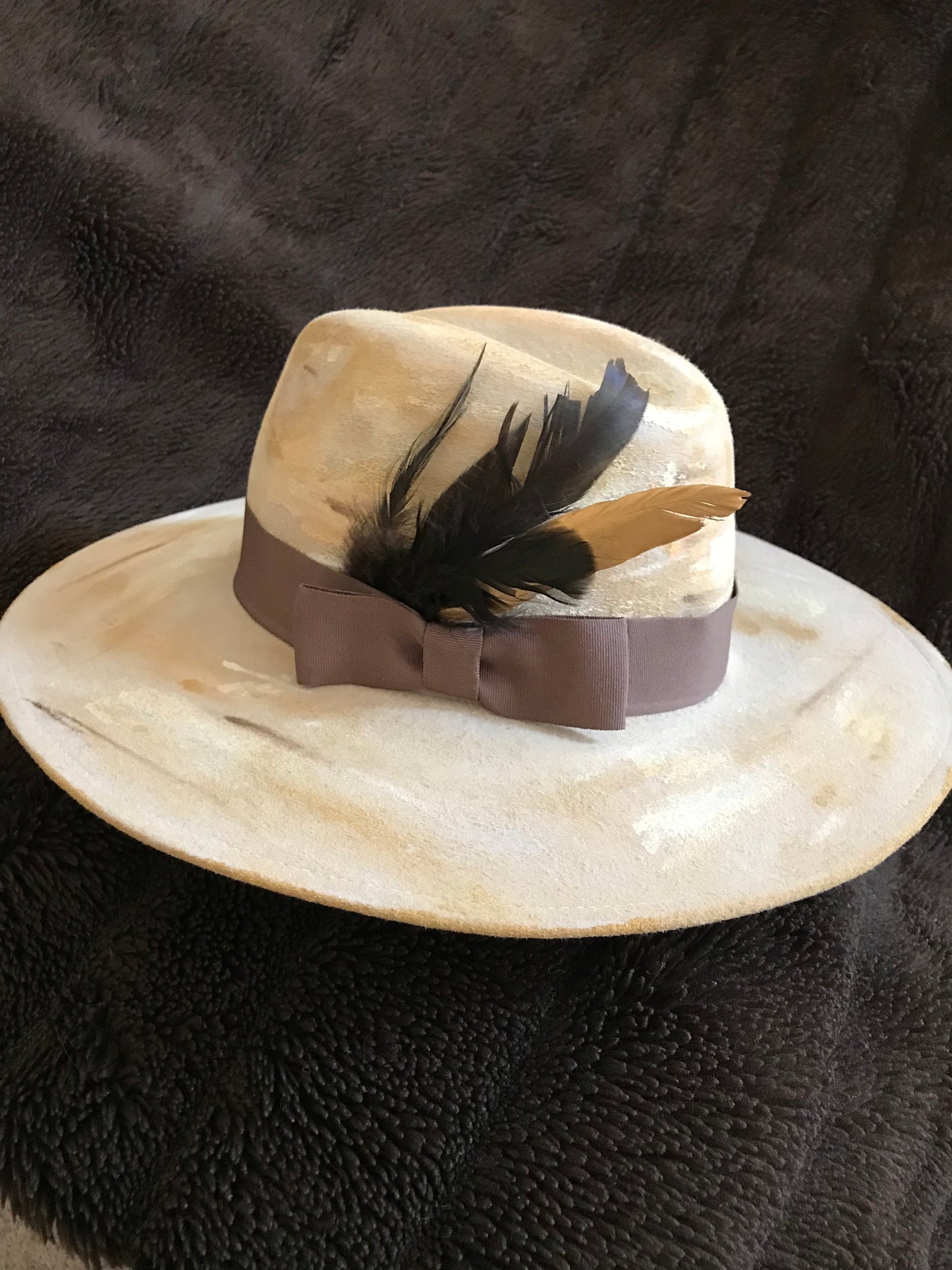 "Golden One" Distressed Hat