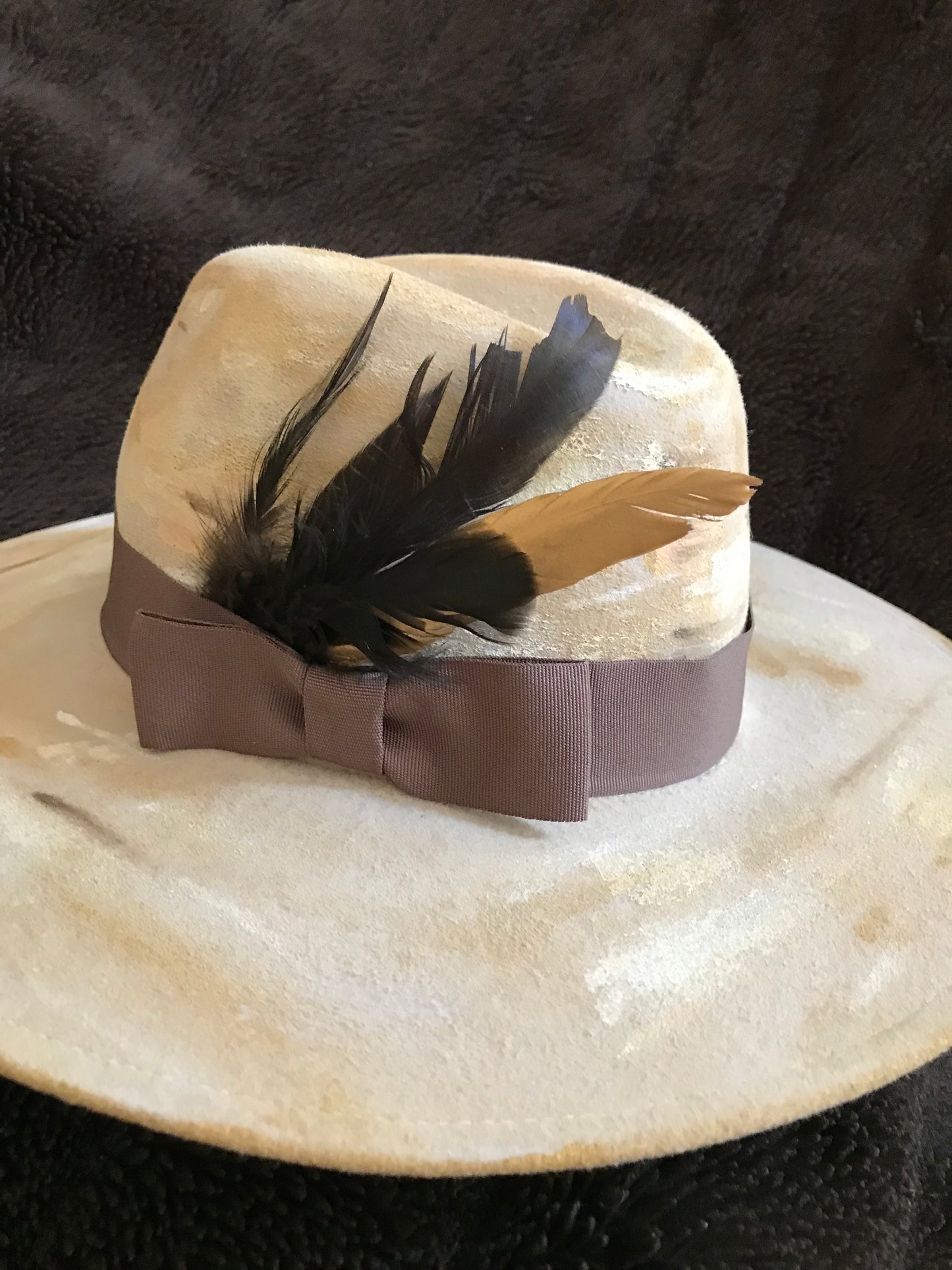 "Golden One" Distressed Hat