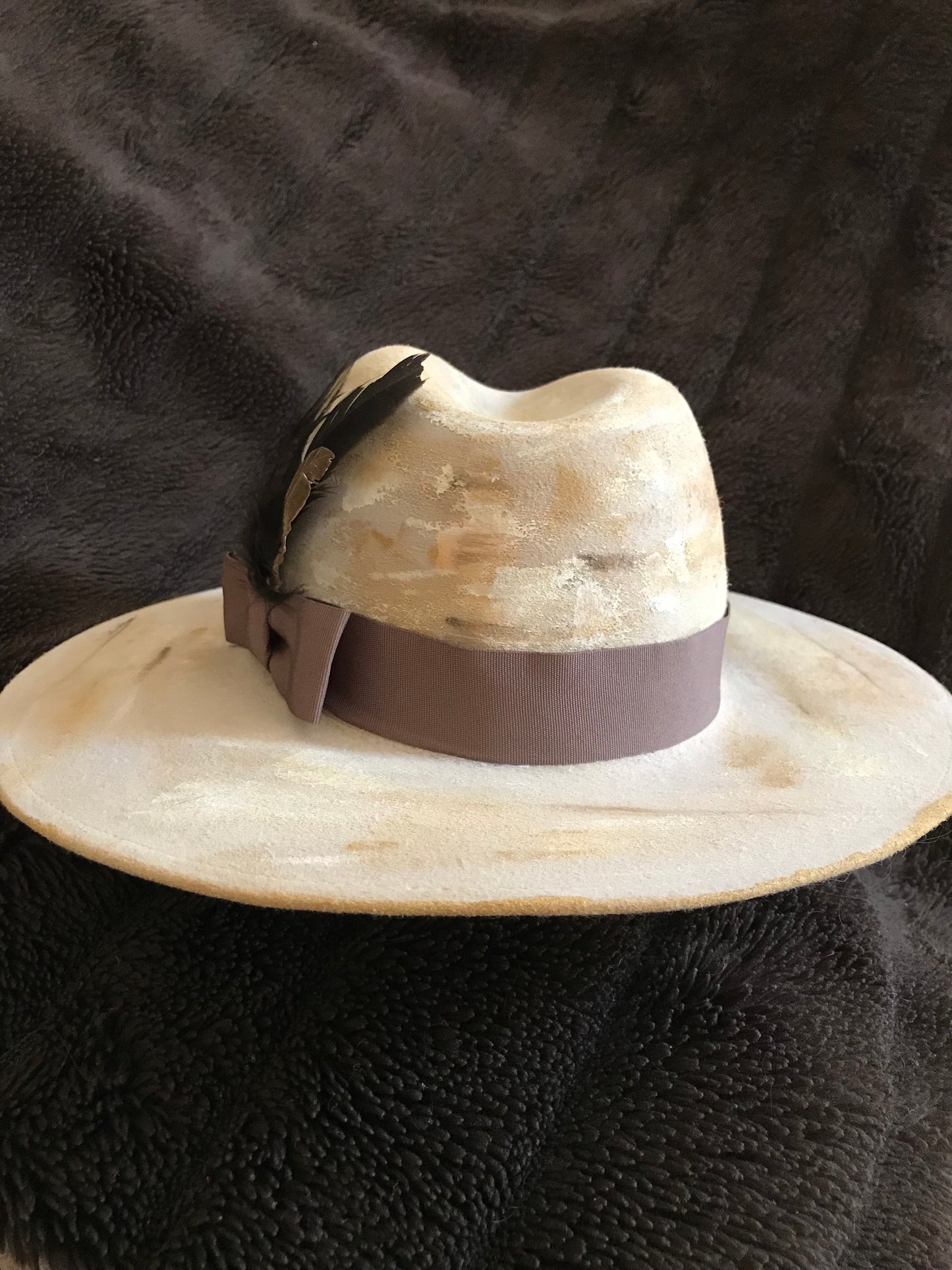 "Golden One" Distressed Hat