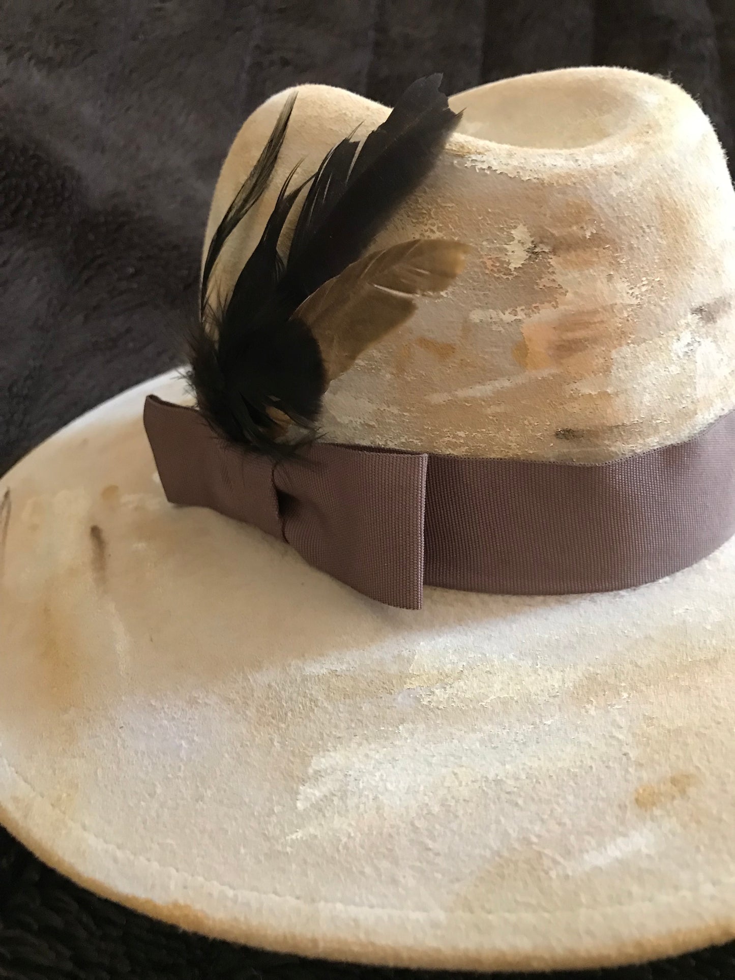 "Golden One" Distressed Hat