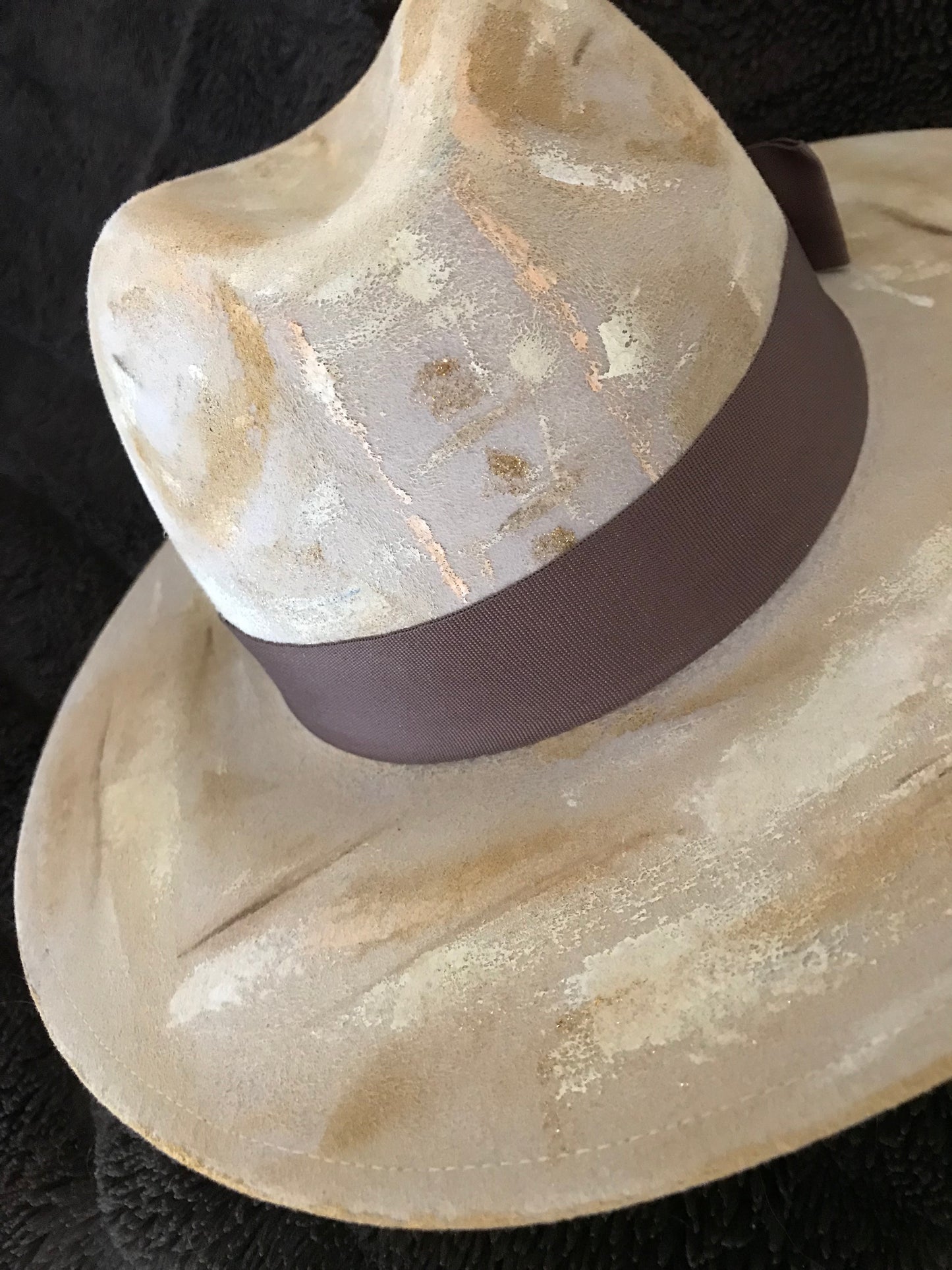 "Golden One" Distressed Hat