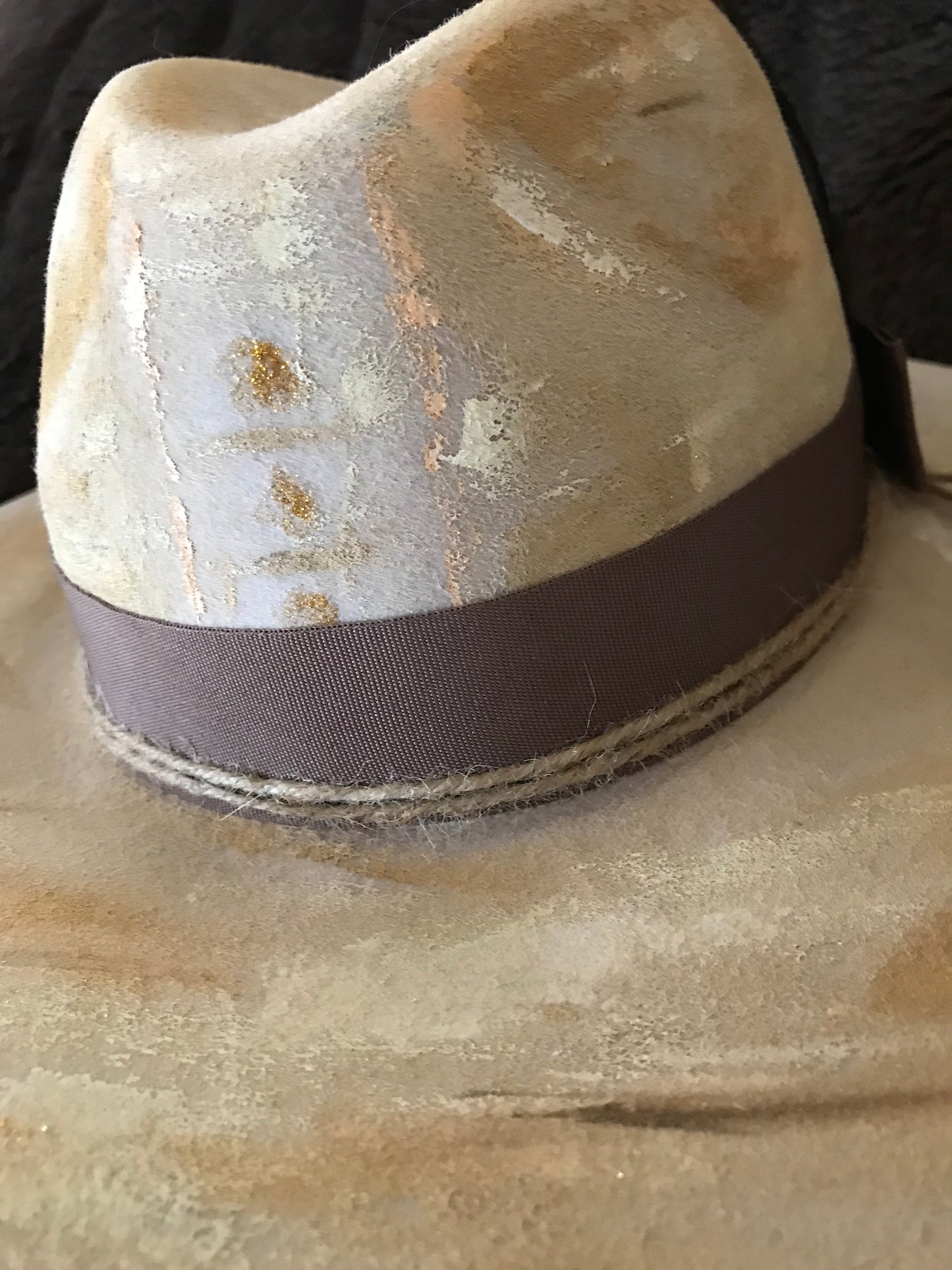 "Golden One" Distressed Hat