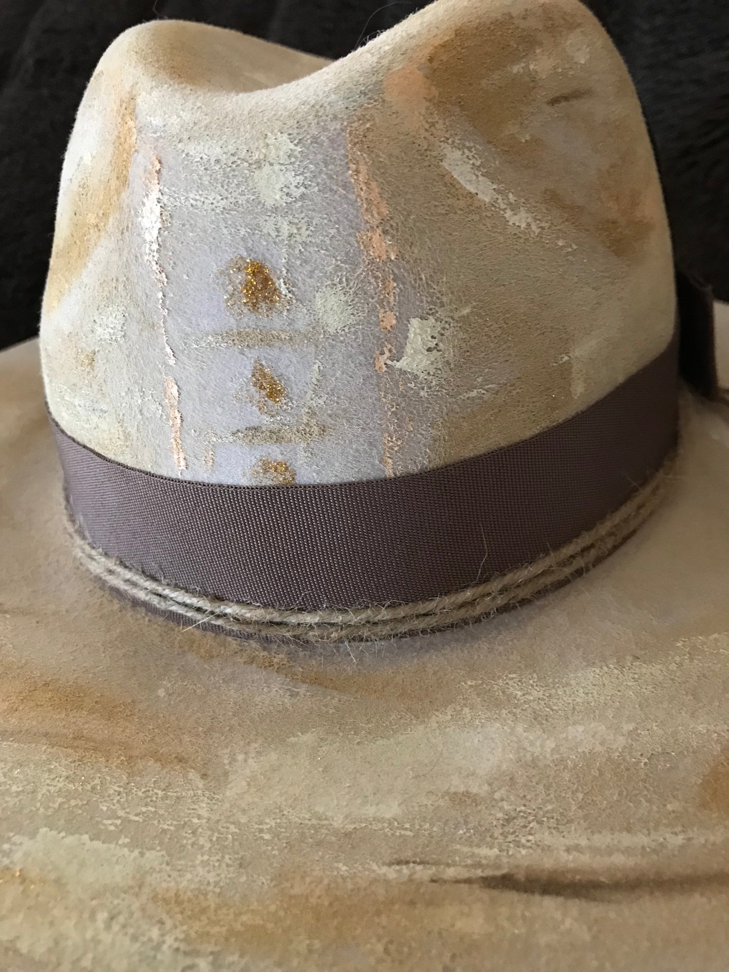 "Golden One" Distressed Hat