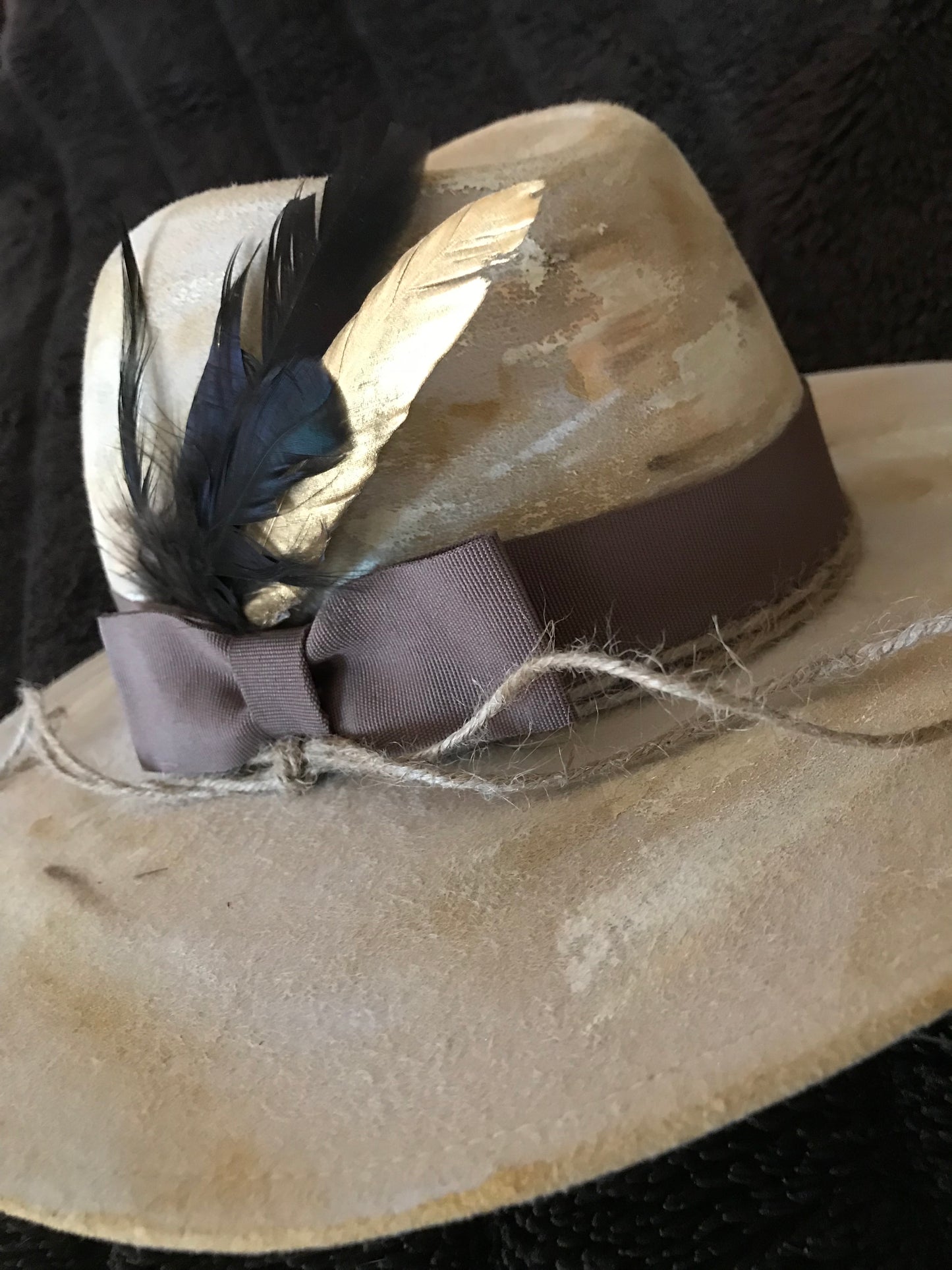 "Golden One" Distressed Hat