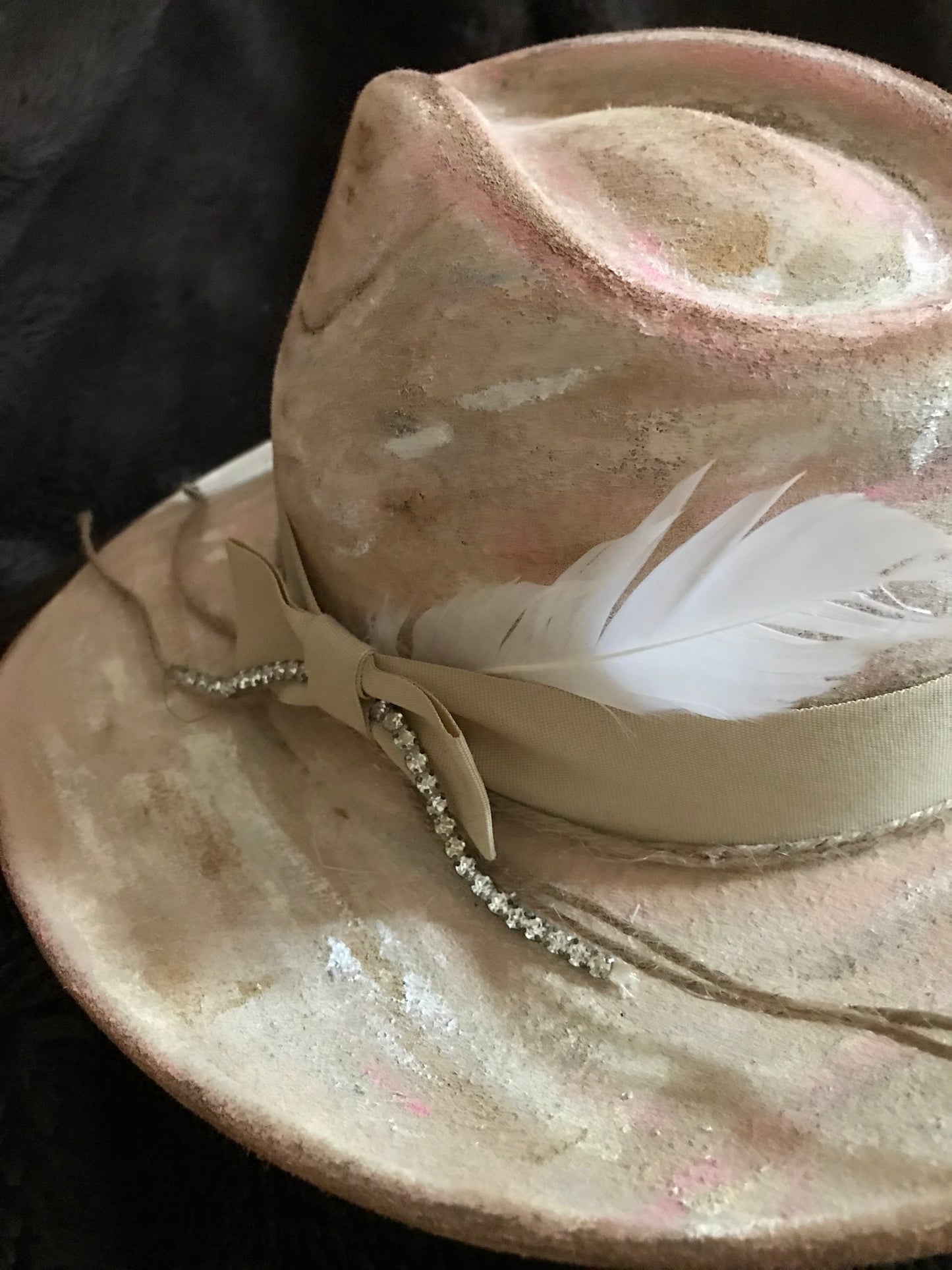 "Hip Distressed Boho Beauty" Hat