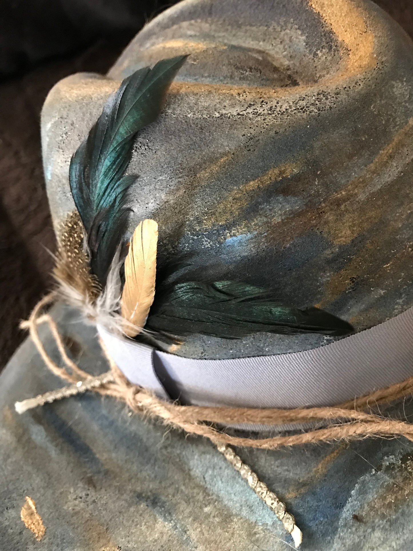 "Sky Is The Limit" Distressed Hat