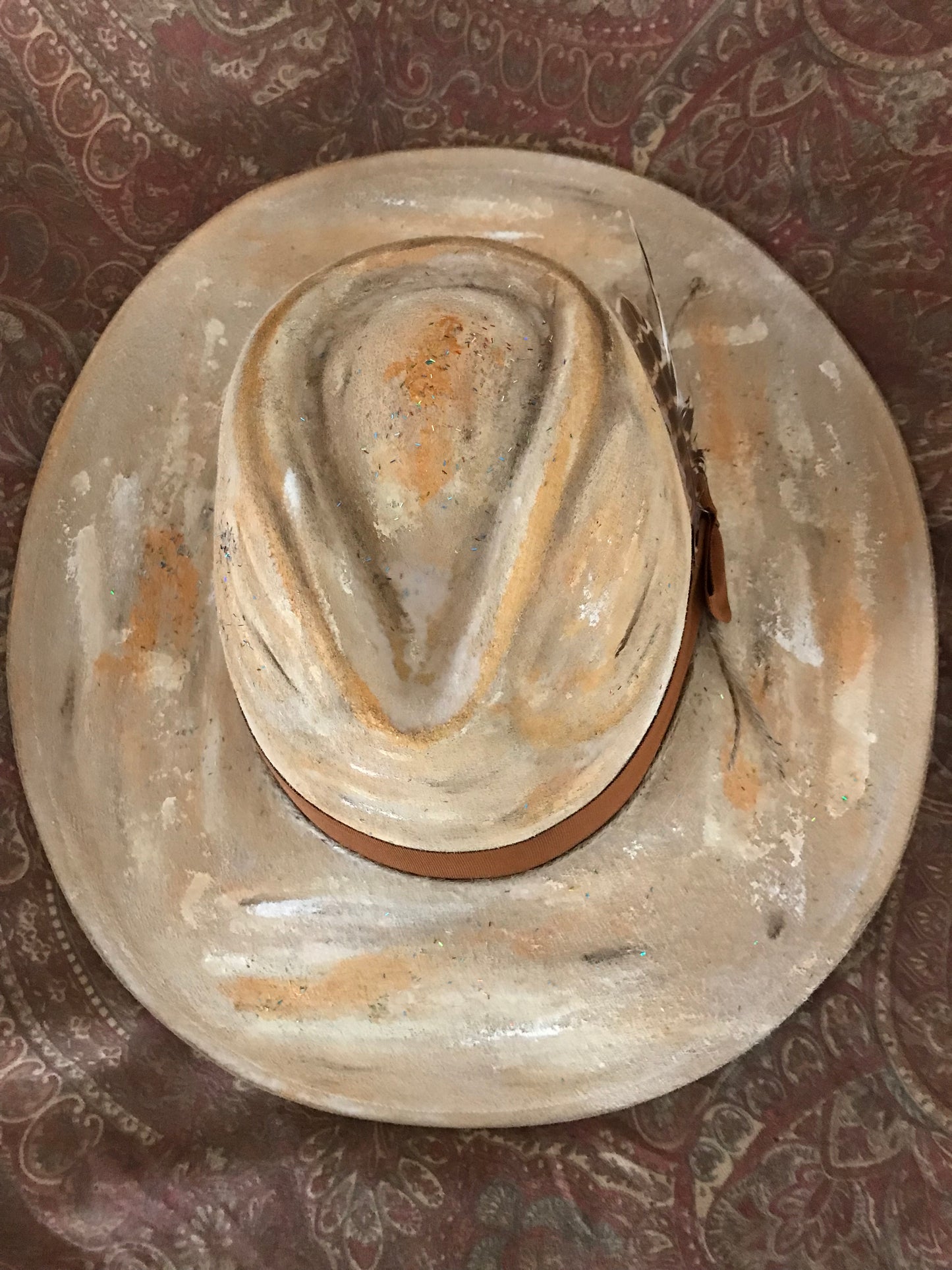 Hip Rustic Western Boho Distressed Hat