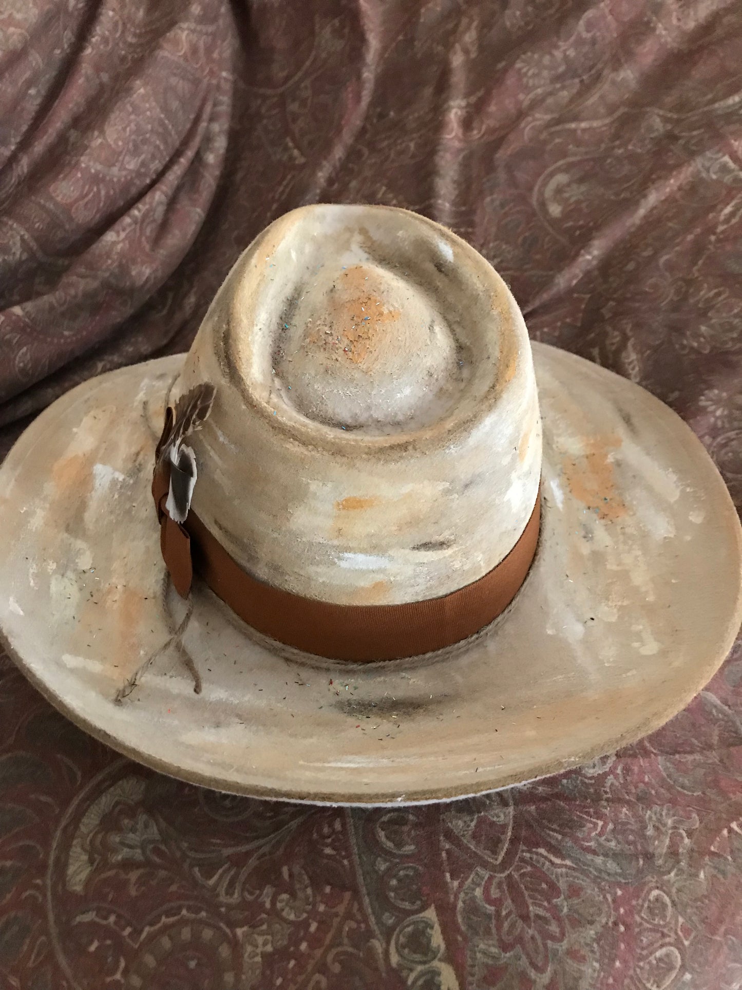 Hip Rustic Western Boho Distressed Hat