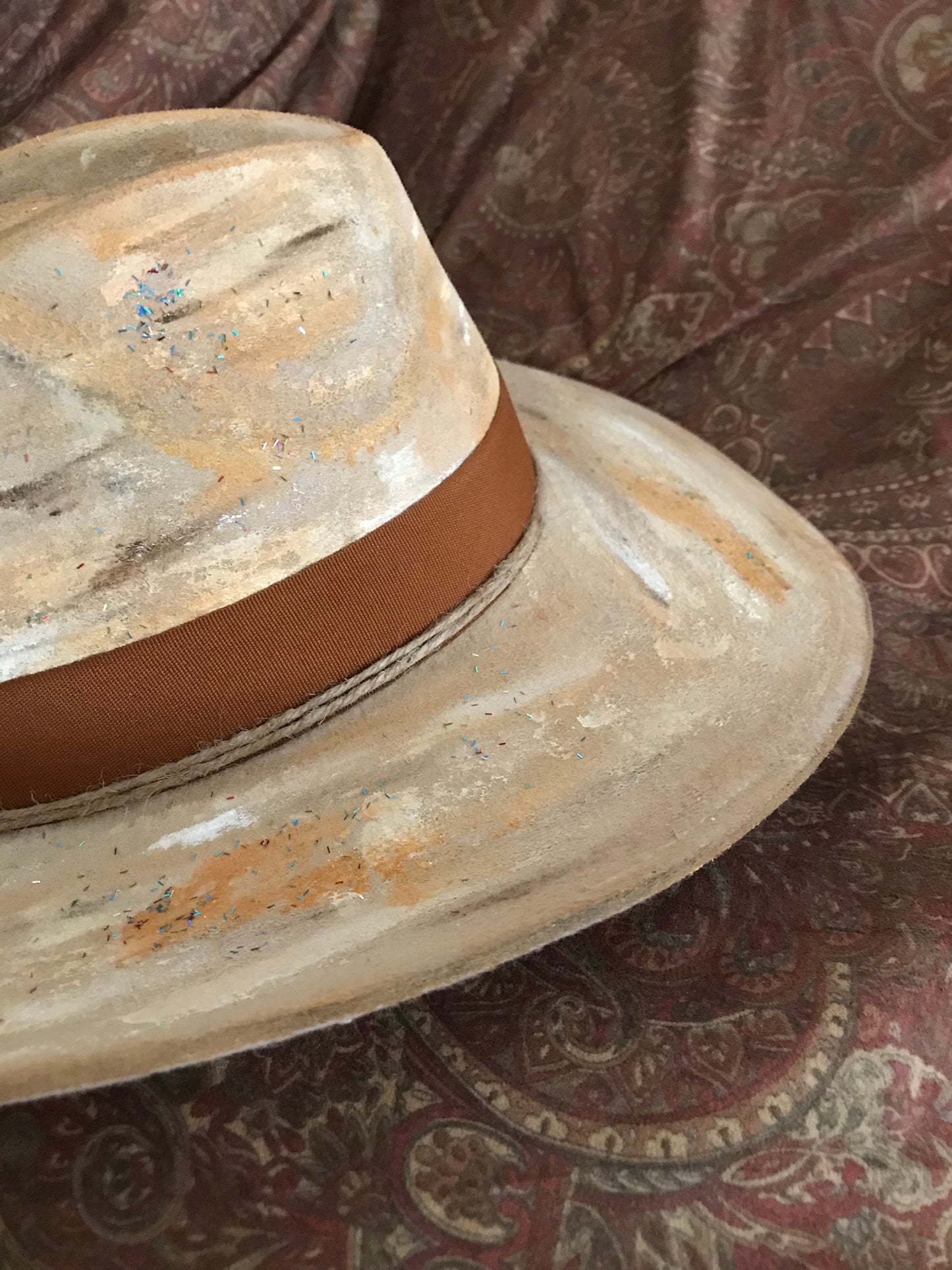 Hip Rustic Western Boho Distressed Hat