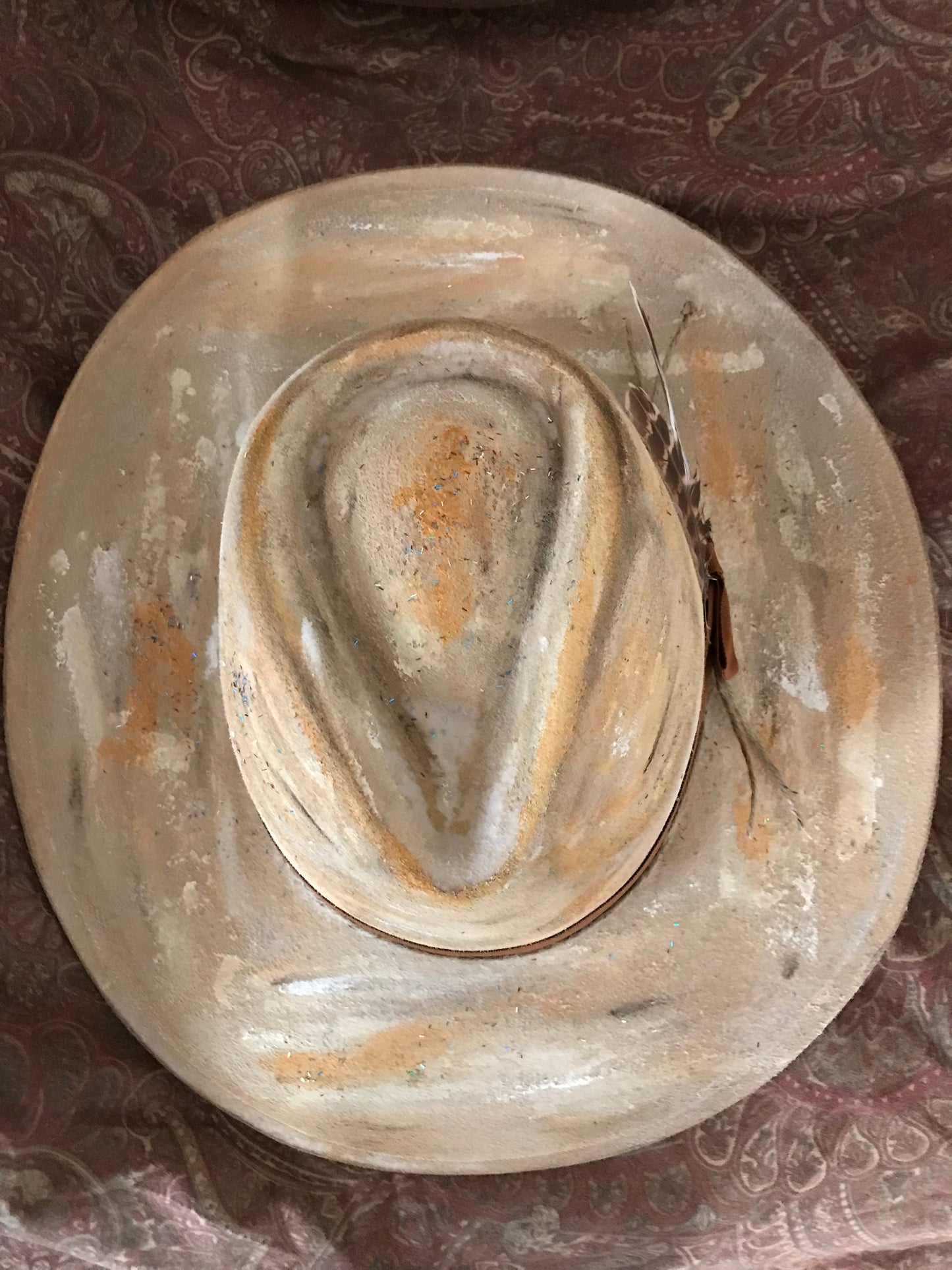 Hip Rustic Western Boho Distressed Hat