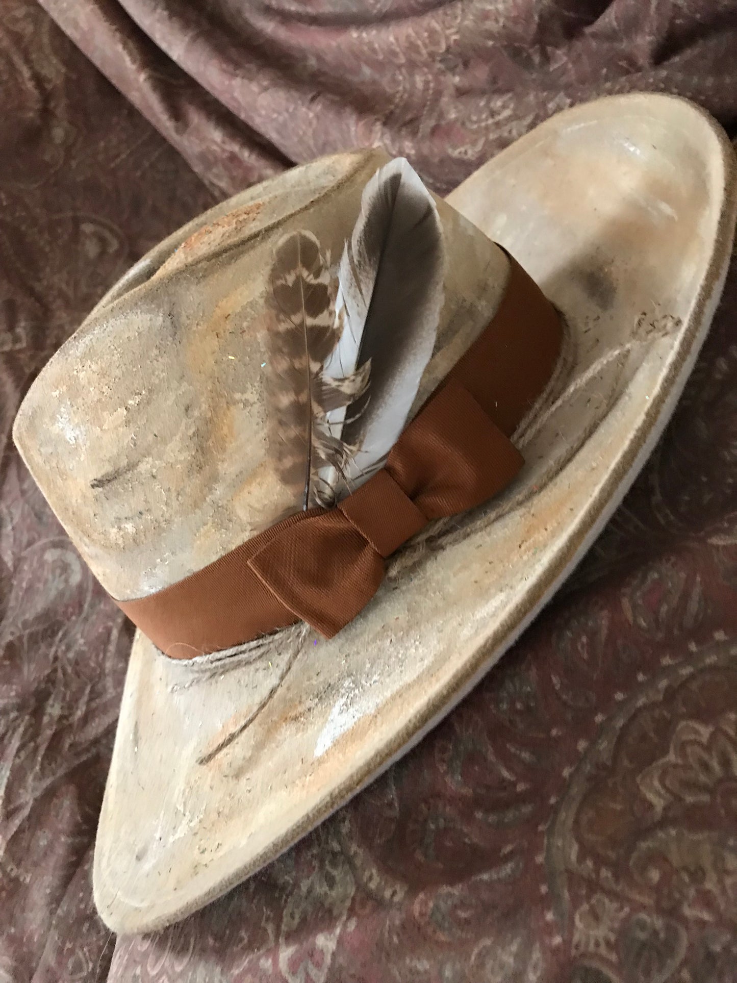 Hip Rustic Western Boho Distressed Hat