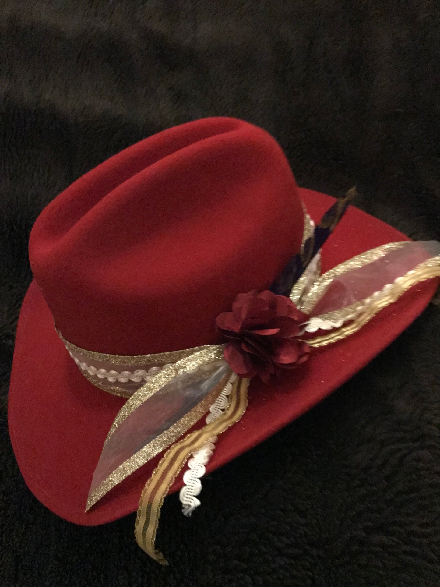 "The Cherry Red" Urban Ranch Cowboy Hat