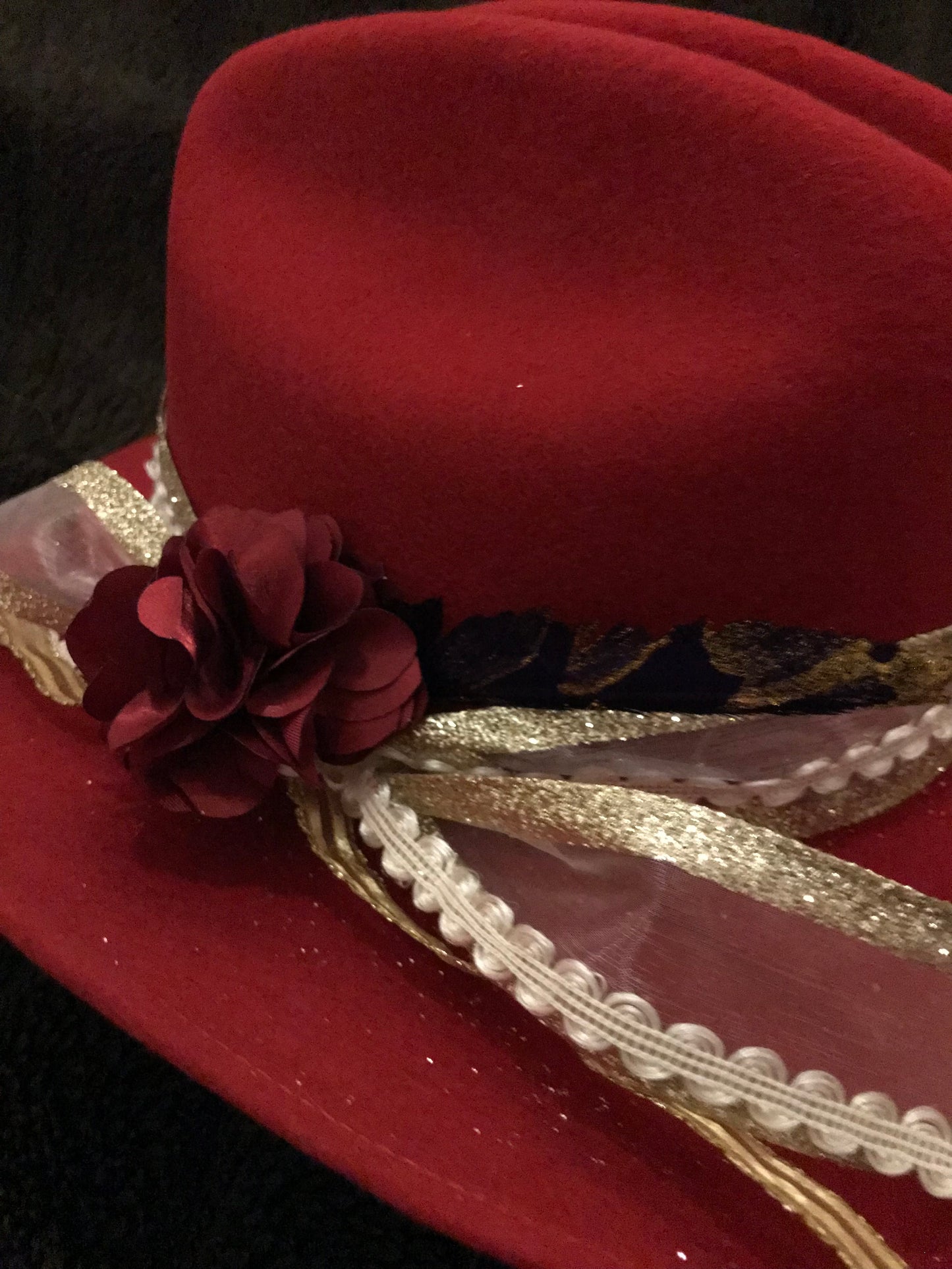 "The Cherry Red" Urban Ranch Cowboy Hat