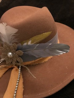 "Earthy Fabulous" Fine Felt Hat