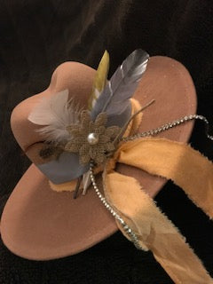 "Earthy Fabulous" Fine Felt Hat