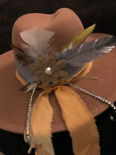 "Earthy Fabulous" Fine Felt Hat